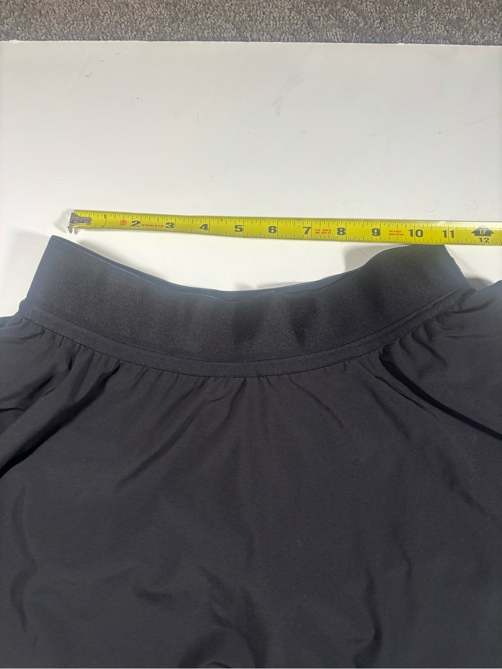 Lululemon Court Rival High Rise Skirt Black Womens Size 6 athleisure - Picture 4 of 6
